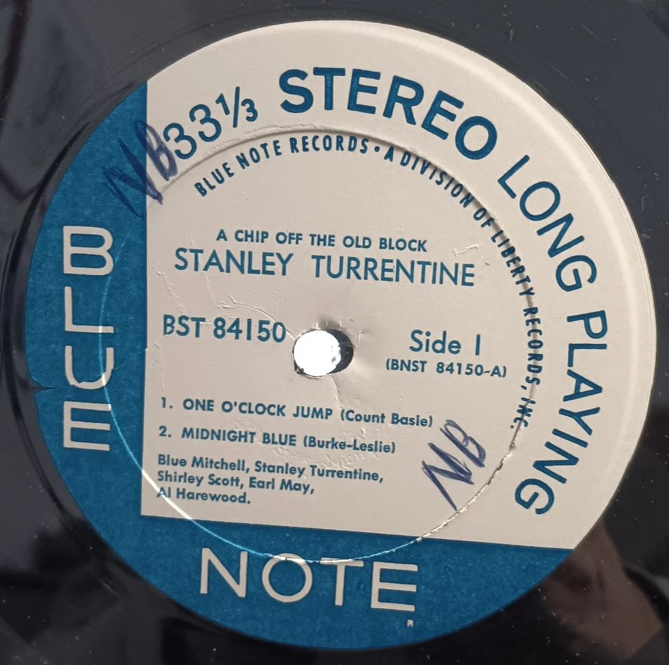 Stanley Turrentine-A Chip Off The Old Block-Blue Note 84150- VANGELDER - Image 3 of 4