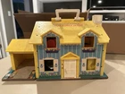 Vintage Fisher Price House And Various Accessories And People