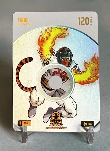2025 Bo Jackson Battle Arena Tigre Miguel Cabrera #FT-62 Fire Tracks Battlefoil