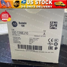 New Allen Bradley 100-C09EJ10 /A IEC Contactor, 9A, Late Date 1Yr Wty US