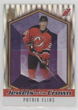 2001-02 Pacific Crown Royale Jewels of the Crown Patrik Elias #19 1dm1