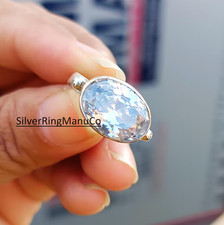 Natural Crystal Ring, Handmade Ring, Perfect Ring, 925 Sterling Silver All Size