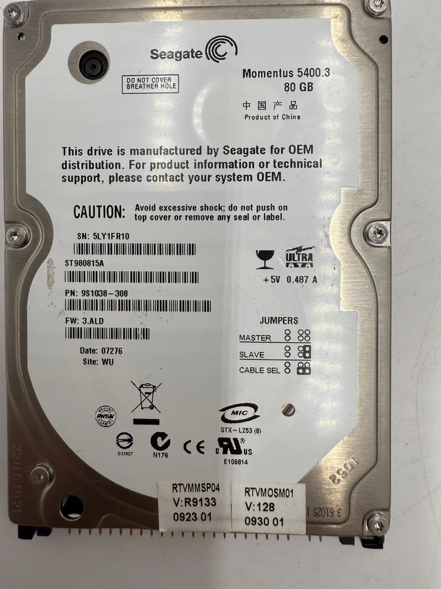 PCパーツ 【】Seagate ee25.2シリーズ40?GB内蔵ハードドライブシリアル 
