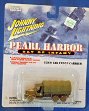 Johnny Lightning Pearl Harbor CCKW 6x6 TROOP CARRIER, 1:64, NIP