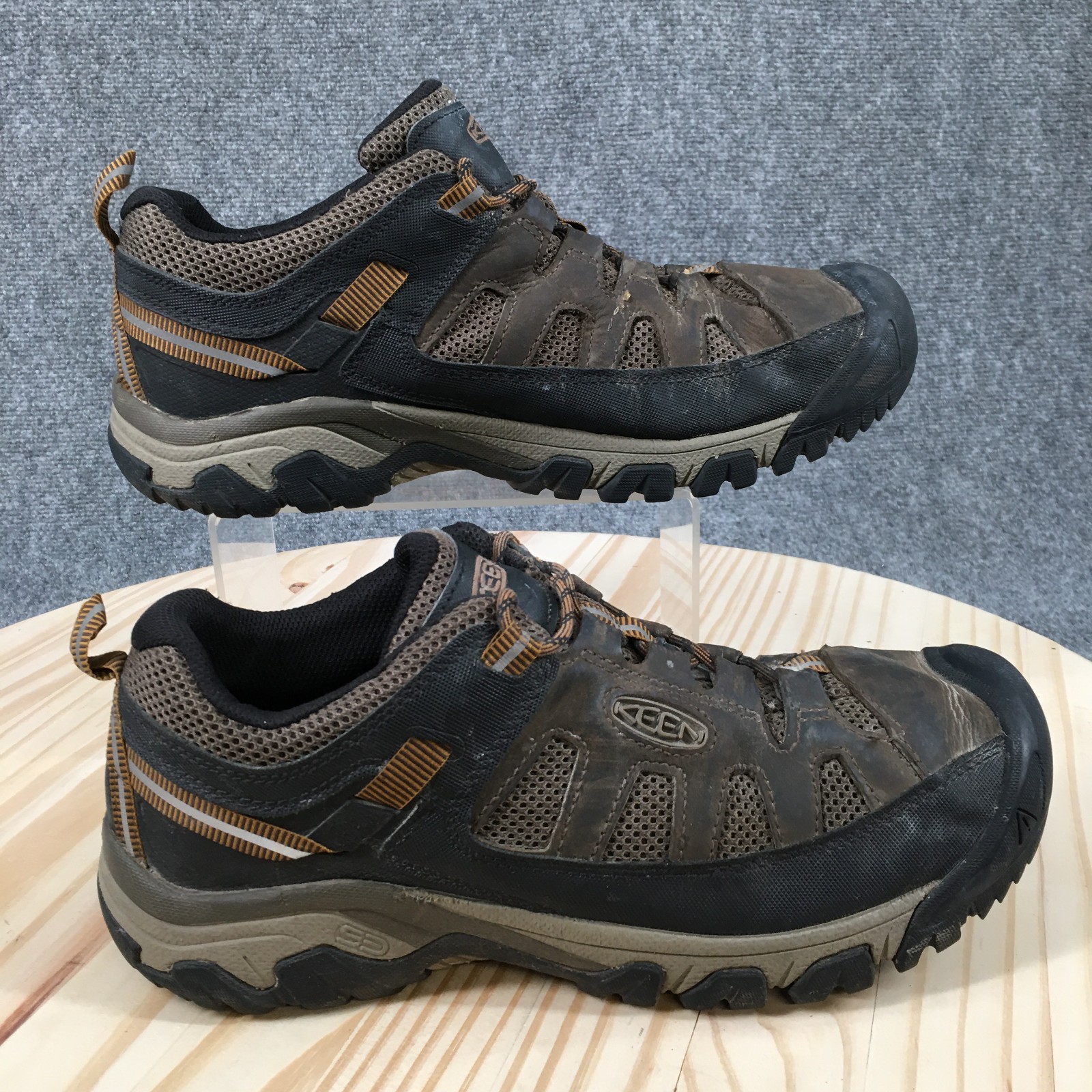 S 10.5 M Targhee Iii Waterproof Hiking Lace Up Brown Leather