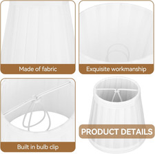 Paralumi natro misura 15cm per Lampadario, Set a 3/6 Paralume in Tessu – BrightLampadario