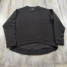 NOBULL Quilted Crew Pullover Womens Medium Training Sweatshirt Sweater NWT
