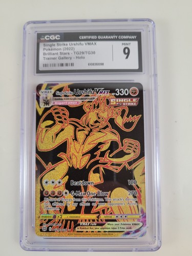 Single Strike Urshifu VMAX graded CGC 9 for sale on eBay