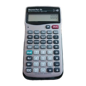 Calculated Industries Real Estate Qualifying Calculator Plus IIIx Model 3415 