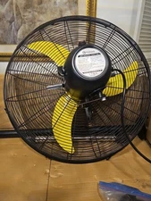 24'' Outdoor Oscillating Pedestal Fan With All Sealed Brushless DC Motor, 4-S...