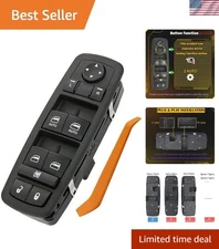 Durable Master Window Switch with LED Indicator for 2009-2012 Dodge Ram Trucks