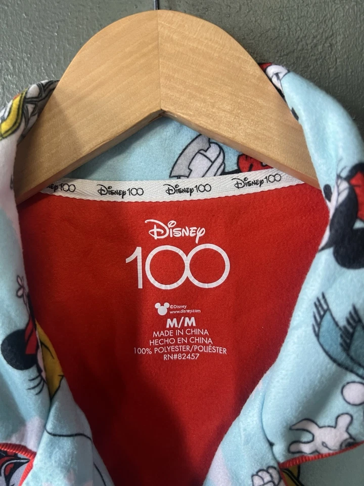 Disney 100 Mickey Mouse & Friends Juego de Pijama 2 Piezas Mediano Navidad Foto 3 de 4