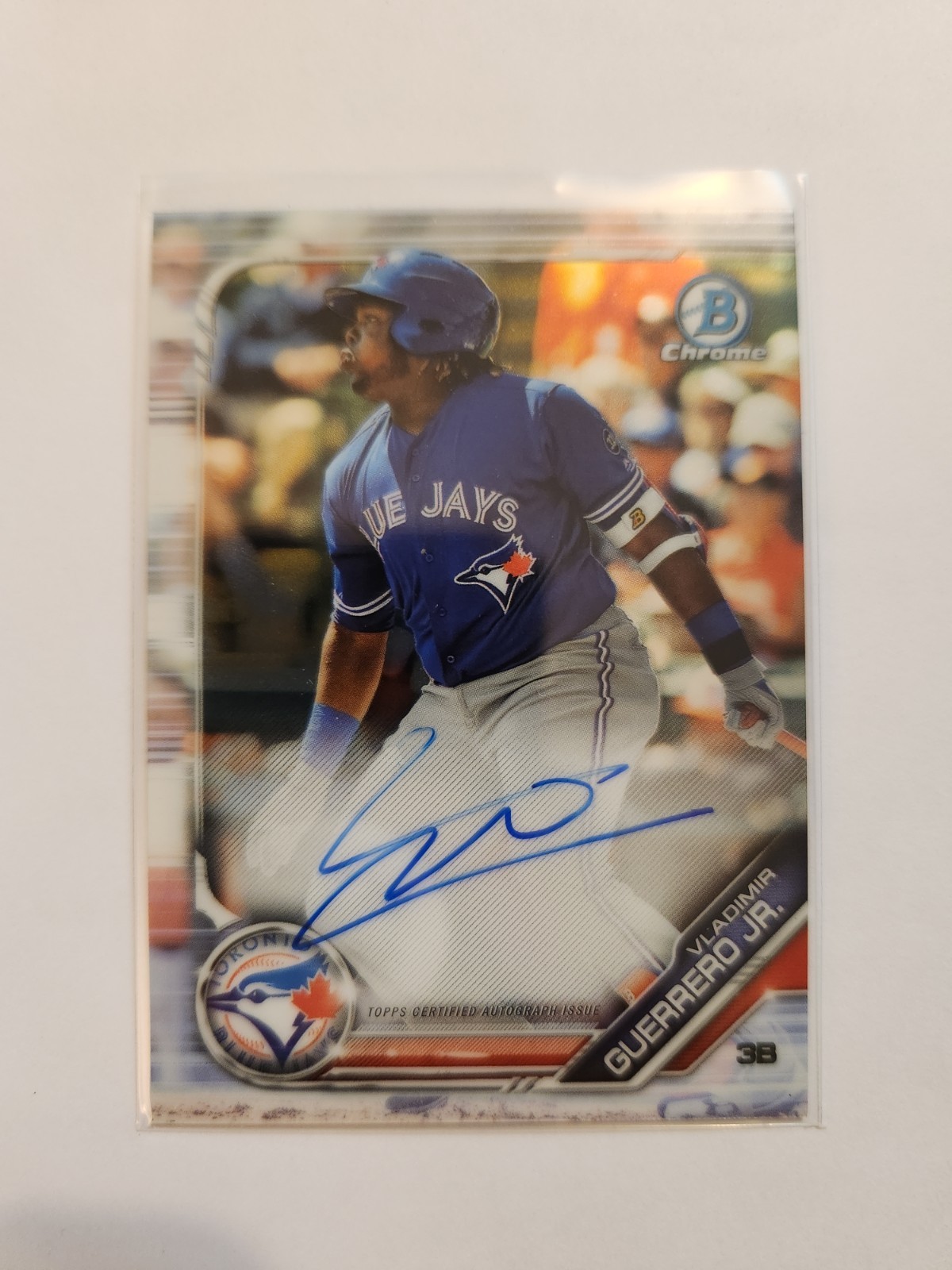 2019 Bowman Chrome Vladimir Guerrero Jr. Auto CPA-VGJ