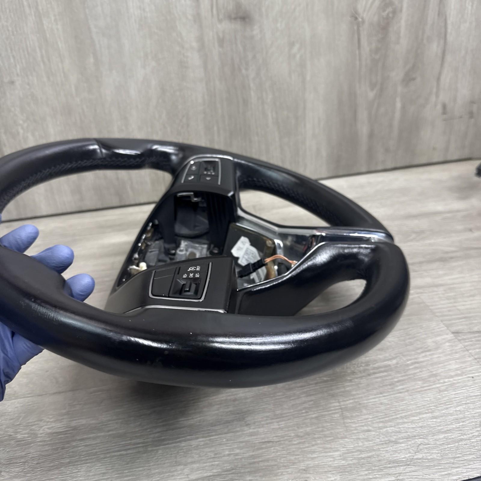 ✅ 2014-17 Maserati Ghibli Steering Wheel Assembly W/ Control Switches Black Oem