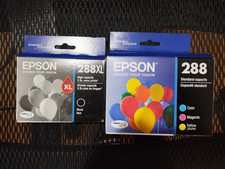 2025-26 Genuine Set Epson #288XL 288 Ink Expression XP-330 340 XP-430 440 Sealed