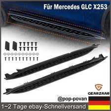 Trittbretter Seitenbrett passend für Mercedes GLC Klasse X253 C253 Schwarz Trittbretter Seitenbrett passend für Mercedes GLC Klasse X253 C253 Schwarz