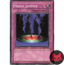 Yugioh Magic Jammer SD2-DE026 Common 1. Auflage LP