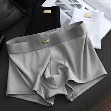 Men Breathable Sports Boxer Shorts Cotton Comfortable Underwear Trunks