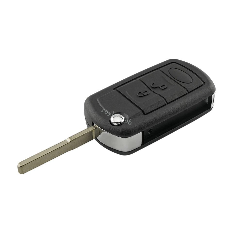 Reemplazo para Land Rover LR3 2005-2011 Range Rover Sport Flip Remote Llavero Foto 3 de 4