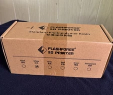 Flashforge 3-D Printer Standard Photopolymer Resin White 1000g