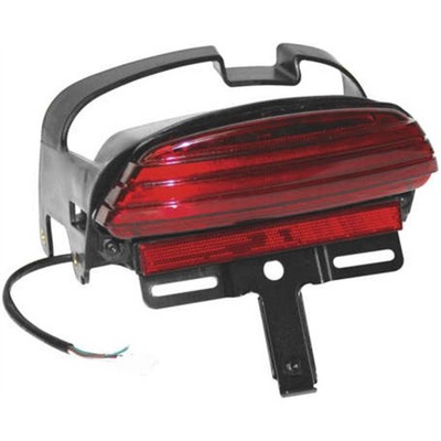 Letric Lighting Co. Dyna Replacement LED Taillight - Red LLC-DTL-RS