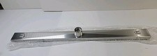 HTOH Linear Shower Drain 36 Inch 304 Stainless Steel Shower Drain Brushed Nickel