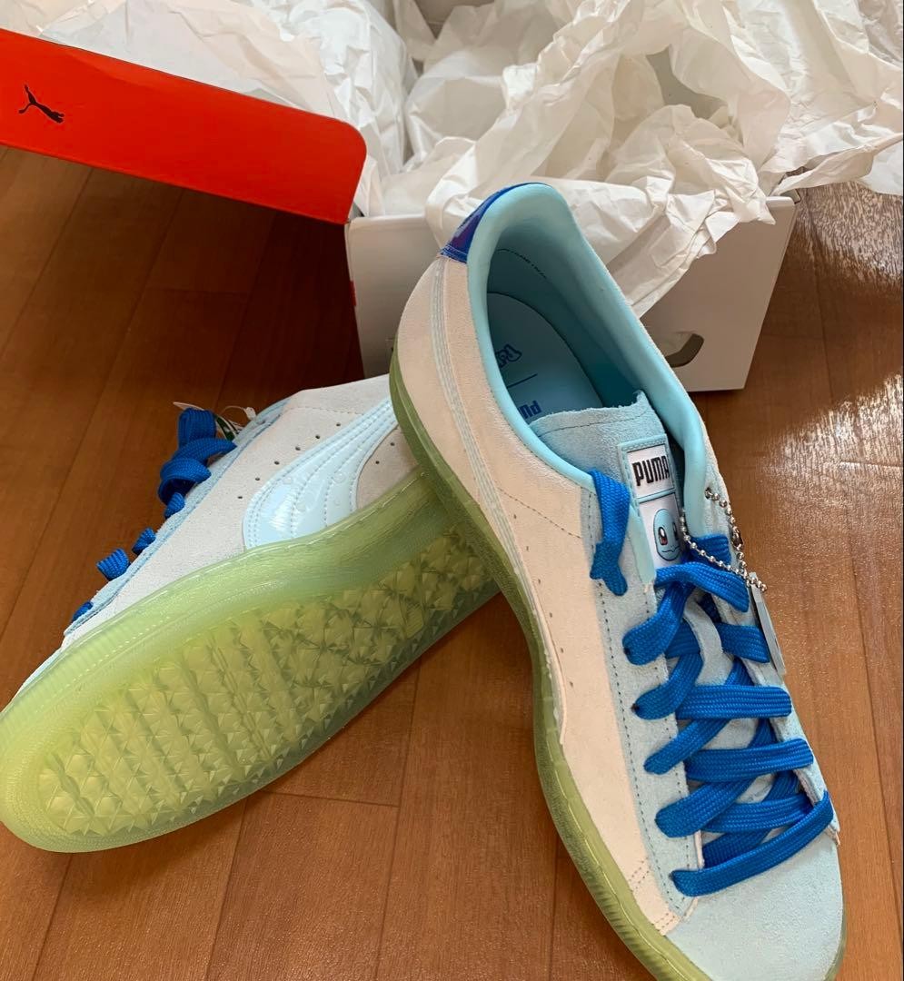 Puma Pokmon Pokemon Collaboration Sneakers Squirtle US 8 thumbnail 5