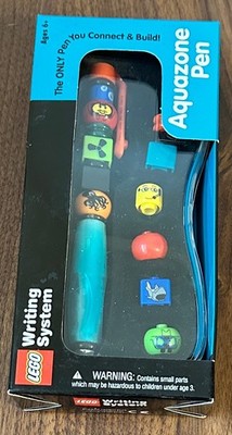 Vintage Lego Writing System Aquazone Pen Set 2000 Lego Pen #1532 Brand New T8