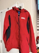 HEB Employee Fleece Red Jacket Men's  2XL Logo Uniform  Great For Winter