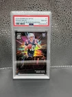 Panini Donruss Optic Light It Up Drake Maye #7 Black Pandora /25 PSA 8