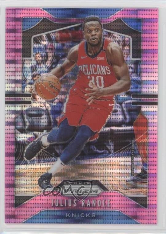 2019-20 Panini Prizm Pink Pulsar Prizm 14/42 Julius Randle #172 rf2