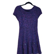 Style & co. Short Sleeve Knee Length Sweater Dresses