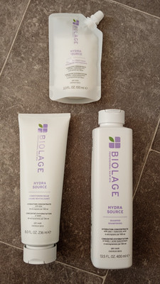 Biolage Hydra Source Set, Shampoo, Conditioner und Tiefenbehandlungsmaske