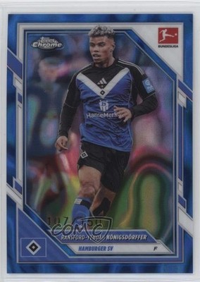 2025 Chrome Bundesliga Ransford-Yeboah Konigsdorffer Königsdörffer Rookie RC 1u6