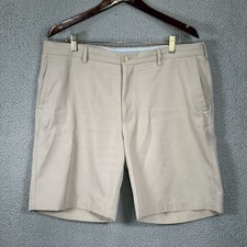 Peter Millar Crown Sport Salem Shorts Mens Size 36 Performance Chino Golf 9"