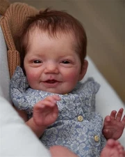 Zero Pam Real Looking Reborn Baby Dolls Silicone Full Body Vinyl Newborn... 