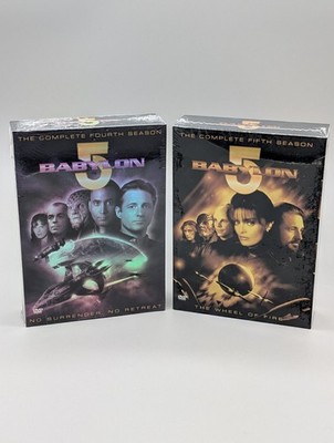 Babylon 5: Complete Fourth & Fifth Seasons (4/5) DVD Box Sets - New/Sealed