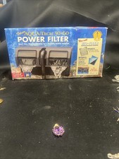 Power Aquarium Filter for 30-60 Gallon Tanks Quiet and Efficient