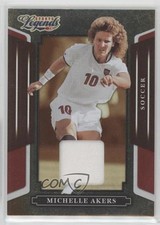 2008 Donruss Americana Sports Legends Mirror Red Materials Michelle Akers nd3