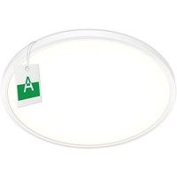 LED Deckenleuchte Rund 30 Cm Flach 11W 2600 Lumen 4000K IP54 Weiß Bad KüChe Flur