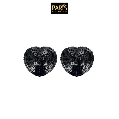 Cache-tétons Nipples noirs sequin - PARIS HOLLYWOOD - Photo 1/4
