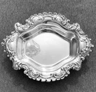 Vintage Reed & Barton Burgundy (X499) Sterling Bon Bon Bowl/Dish, 7 3/4” x 6”