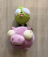 Invader Zim GIR 14  Plush on Pink Pig Piggy SDCC Comic-Con Exclusive