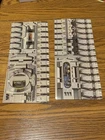 Vintage 1978 Kenner Star Wars Death Star Playset Set of two Cardboard Panel Part