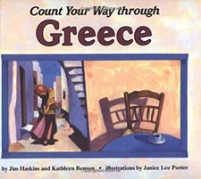 Count Your Way Through Greece Library Binding James, Benson, Kath