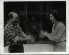 1979 Press Photo Frances Sternhagen and Tom Aldredge in On Golden Pond.