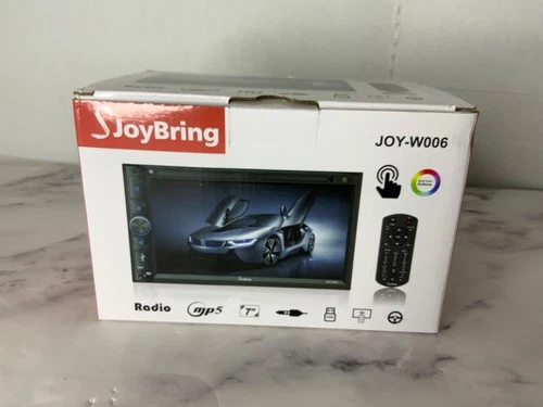 JoyBring JOY-W006 7” Touchscreen Car Stereo-Double Din (Open Box)