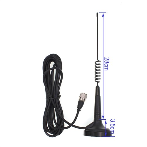 Antena CB ANYSECU do radia ANYTONE AT-6666 AT-5555N ARES II CB-40M CB-27