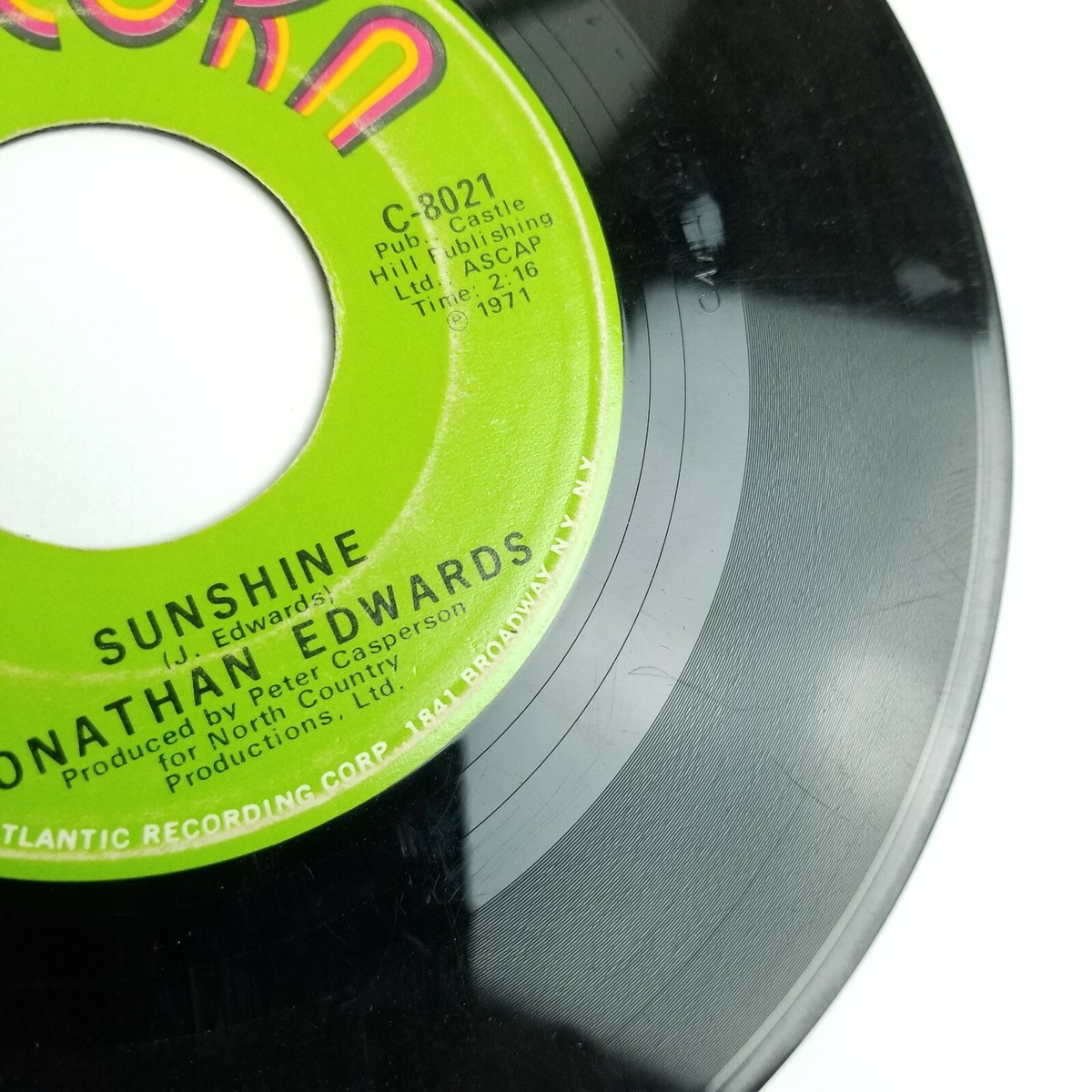 Jonathan Edwards Sunshine / Emma 45 RPM Record Capricorn C-8021 | eBay