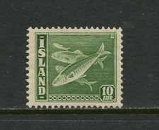 E506 Island 1940 Fisch Marine Hering PERF 14 X 13 1/2 1v. MNG-Ohne Scharnier